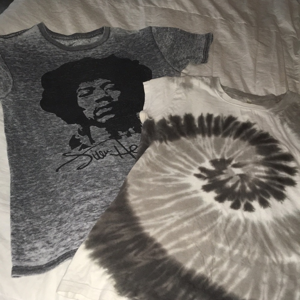 Jim Hendrix/tie dye shirts